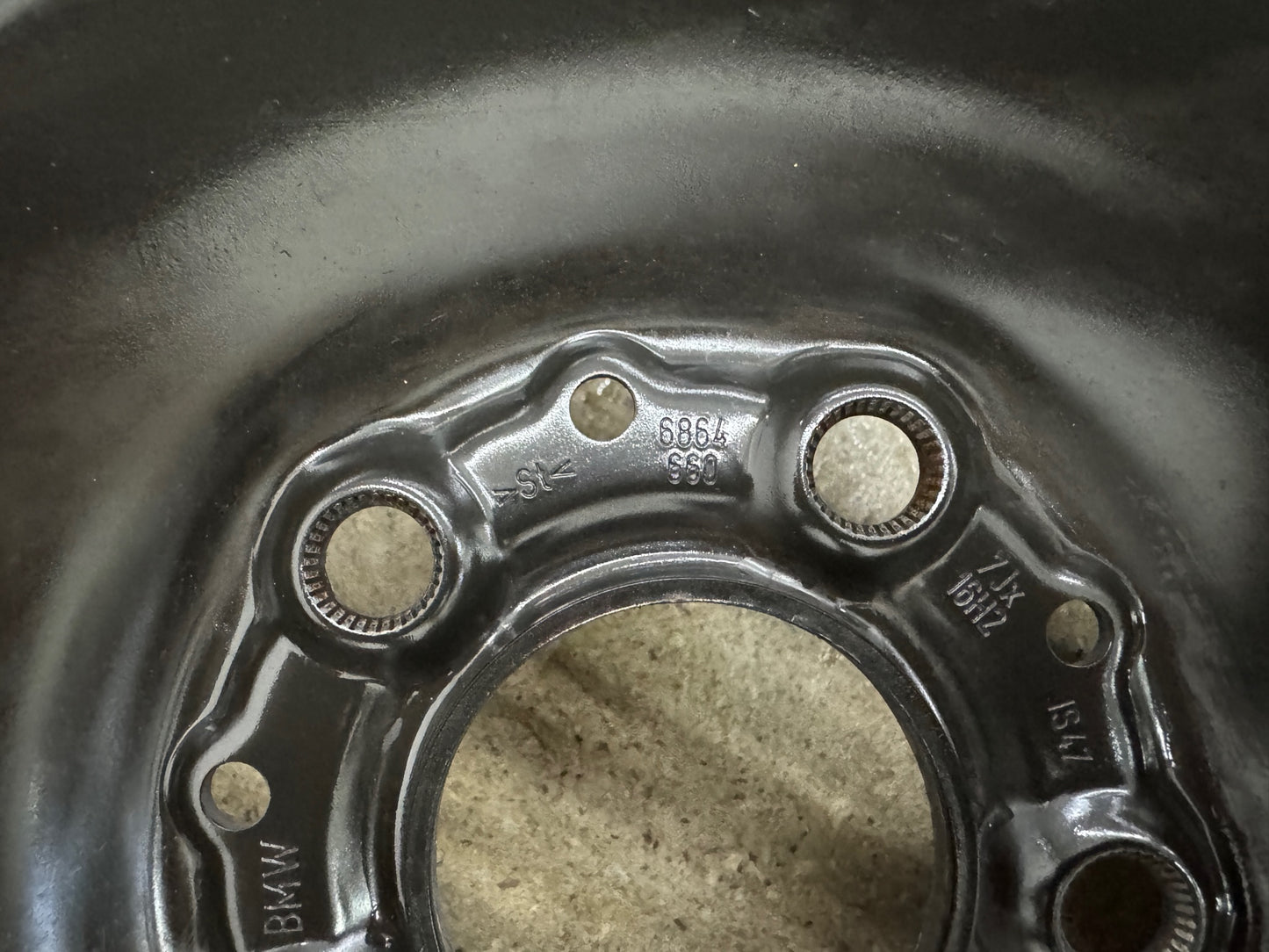 Original BMW 1er F40 2er Gran Coupé F44 16 Zoll Winterräder Winterreifen inkl. Blenden Felgen Stahlfelgen 6864660 195/60 R16 89H M+S 7x16 IS47 ET47 RDCi RDKS Continental BMW Stern * Winterradsatz