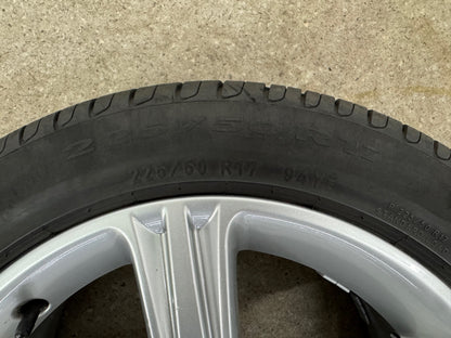 Original BMW 3er F30 F31 4er F32 F33 F36 Sty. 393 17 Zoll Felgen Alufelgen 6796242 Styling Silber 7,5x17 ET37 IS37 Limousine Cabrio Coupé RDKS RSC Felgensatz REIFEN NUR TRANSPORTSCHUTZ
