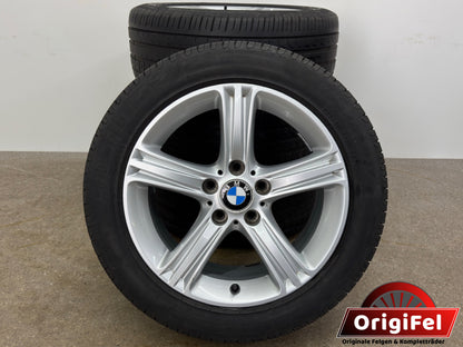 Original BMW 3er F30 F31 4er F32 F33 F36 Sty. 393 17 Zoll Felgen Alufelgen 6796242 Styling Silber 7,5x17 ET37 IS37 Limousine Cabrio Coupé RDKS RSC Felgensatz REIFEN NUR TRANSPORTSCHUTZ