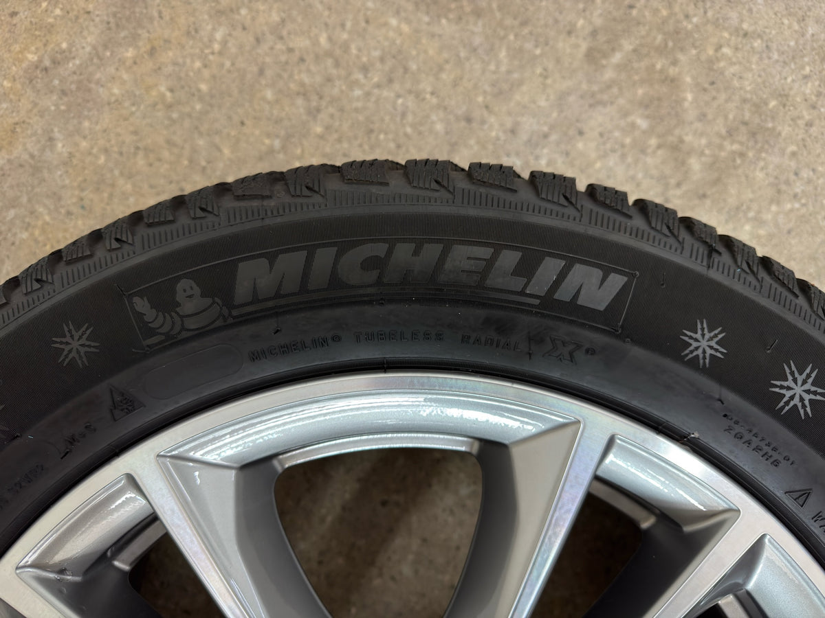 *TOP ZUSTAND* Original BMW 5er G30 G31 Styling 631 17 Zoll Winterräder Winterreifen Felgen 6863417 Alufelgen 225/55 R17 97H RFT RSC V-Speiche 7,5x17 ET27 IS27 Limousine Touring Winterradsatz MwSt.