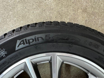 *TOP ZUSTAND* Original BMW 5er G30 G31 Styling 631 17 Zoll Winterräder Winterreifen Felgen 6863417 Alufelgen 225/55 R17 97H RFT RSC V-Speiche 7,5x17 ET27 IS27 Limousine Touring Winterradsatz MwSt.