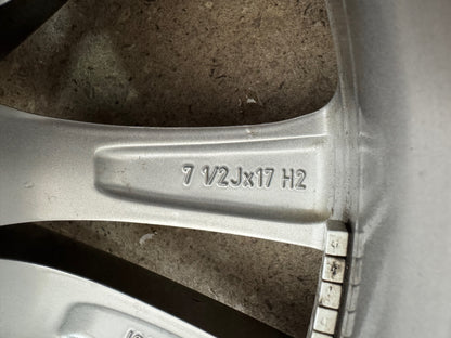 *TOP ZUSTAND* Original BMW 5er G30 G31 Styling 631 17 Zoll Winterräder Winterreifen Felgen 6863417 Alufelgen 225/55 R17 97H RFT RSC V-Speiche 7,5x17 ET27 IS27 Limousine Touring Winterradsatz MwSt.