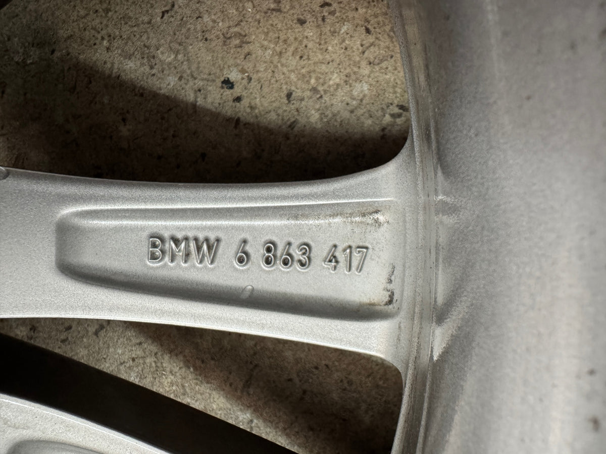 *TOP ZUSTAND* Original BMW 5er G30 G31 Styling 631 17 Zoll Winterräder Winterreifen Felgen 6863417 Alufelgen 225/55 R17 97H RFT RSC V-Speiche 7,5x17 ET27 IS27 Limousine Touring Winterradsatz MwSt.