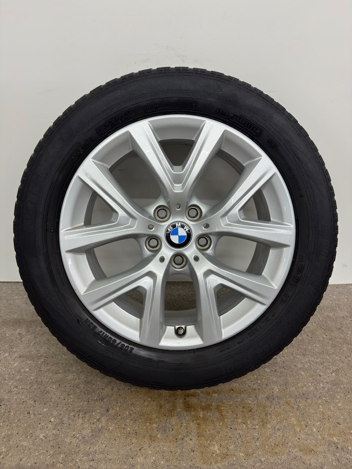 Original BMW X1 F48 X2 F39 Sty. 574 17 Zoll Felgen Alufelgen REIFEN ABGEFAHREN 6856076 Styling RDKS RDCi 205/60 R17 93H 5x112 6,5x17 IS39 ET39 SUV Silber Felgensatz
