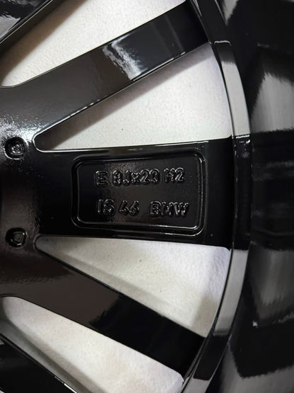 NEU* Original BMW X1 U11 X2 U10 Sty. 869i 20 Zoll Felgen Alufelgen 6898042 8x20 IS46 ET46 Black-Edition Schwarz Hochglanz Individual Styling Sport Typ 5x112 SUV Felgensatz MwSt.
