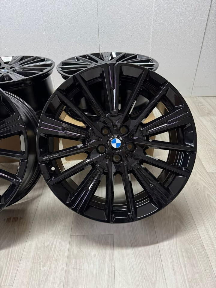 NEU* Original BMW X1 U11 X2 U10 Sty. 869i 20 Zoll Felgen Alufelgen 6898042 8x20 IS46 ET46 Black-Edition Schwarz Hochglanz Individual Styling Sport Typ 5x112 SUV Felgensatz MwSt.