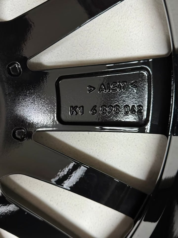 NEU* Original BMW X1 U11 X2 U10 Sty. 869i 20 Zoll Felgen Alufelgen 6898042 8x20 IS46 ET46 Black-Edition Schwarz Hochglanz Individual Styling Sport Typ 5x112 SUV Felgensatz MwSt.