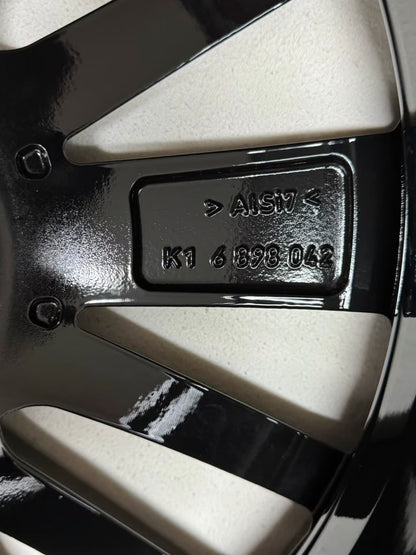 NEU* Original BMW X1 U11 X2 U10 Sty. 869i 20 Zoll Felgen Alufelgen 6898042 8x20 IS46 ET46 Black-Edition Schwarz Hochglanz Individual Styling Sport Typ 5x112 SUV Felgensatz MwSt.
