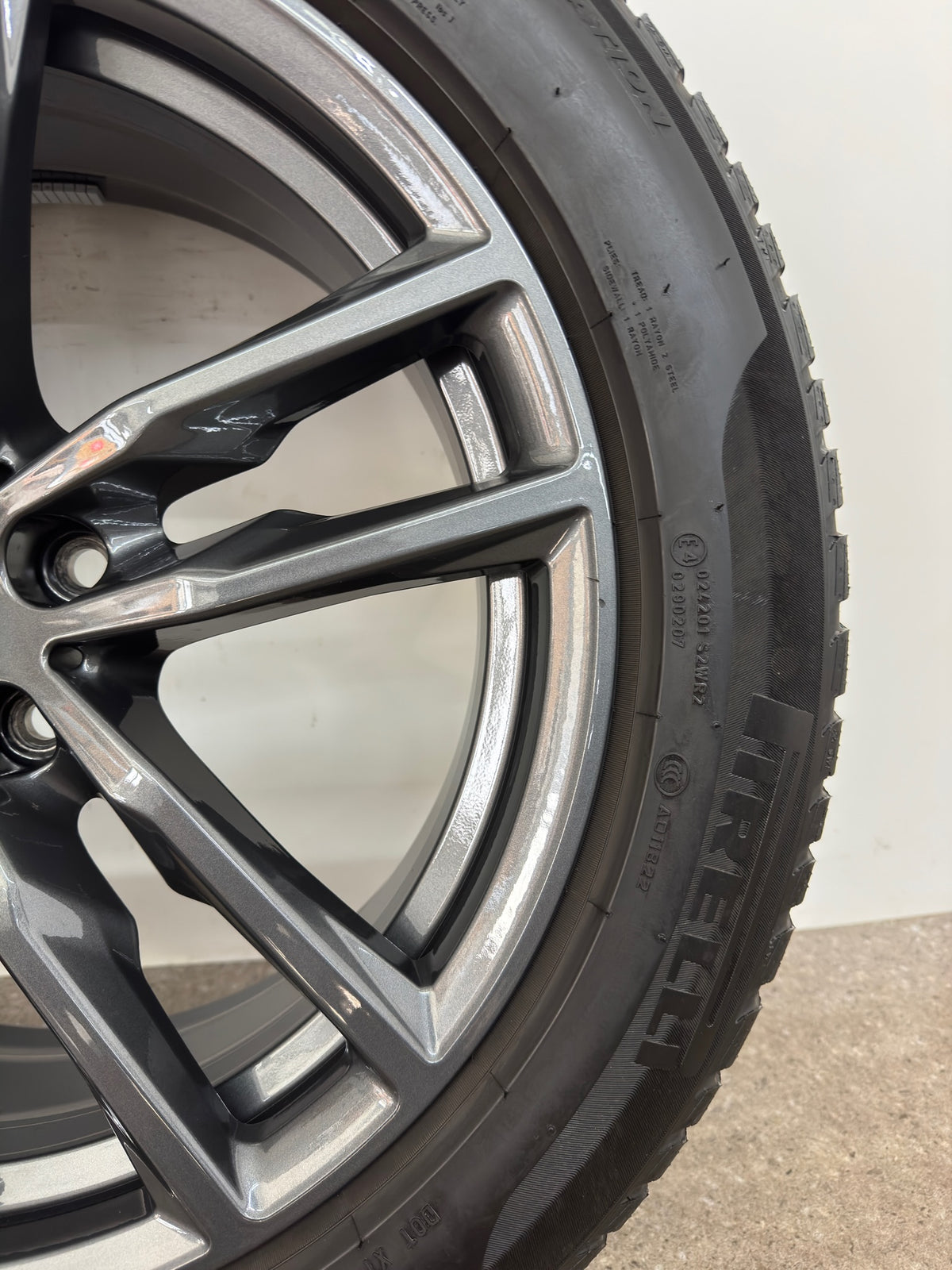 TOP DOT4822 6mm Original BMW X3 G01 X4 G02 19 Zoll M 698M Winterräder Winterreifen Felgen 8746987 Alufelgen 245/50 R19 105V M+S SUV Pirelli RSC RDCi Anthrazit Grey Winterradsatz MwSt.
