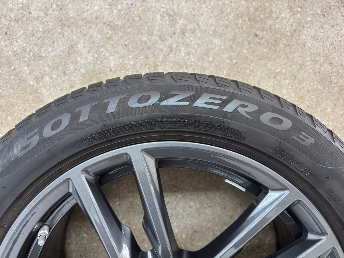 TOP DOT4822 6mm Original BMW X3 G01 X4 G02 19 Zoll M 698M Winterräder Winterreifen Felgen 8746987 Alufelgen 245/50 R19 105V M+S SUV Pirelli RSC RDCi Anthrazit Grey Winterradsatz MwSt.