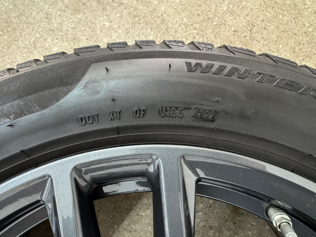 TOP DOT4822 6mm Original BMW X3 G01 X4 G02 19 Zoll M 698M Winterräder Winterreifen Felgen 8746987 Alufelgen 245/50 R19 105V M+S SUV Pirelli RSC RDCi Anthrazit Grey Winterradsatz MwSt.