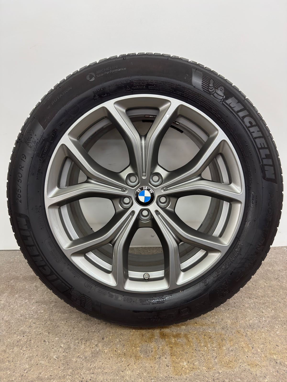 TOP 6,4-6,2mm Original BMW X5 G05 X6 G06 Styling 735 19 Zoll Winterräder Winterreifen Felgen 6883752 Alufelgen 265/50 R19 110H M+S RSC 9x19 IS38 ET38 * Michelin Winterradsatz MwSt.