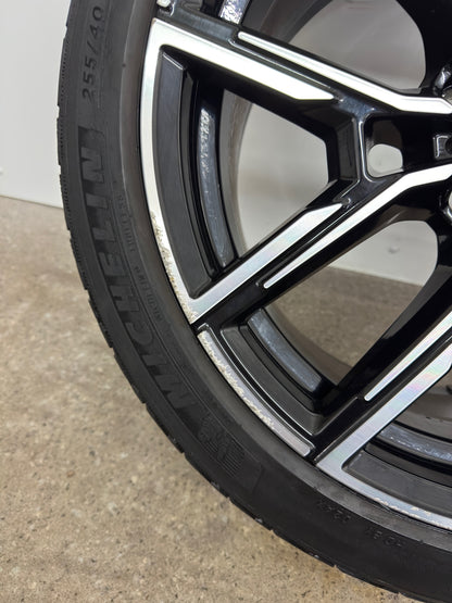 Original BMW i4 G26 Gran Coupé 19 Zoll M 859M Winterräder Winterreifen Felgen 8747304 5A50407 8747305 Alufelgen 245/40 R19 98V 255/40 R19 100V M+S Styling Schwarz Bicolor Winterradsatz MwSt.