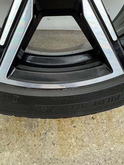 Original BMW i4 G26 Gran Coupé 19 Zoll M 859M Winterräder Winterreifen Felgen 8747304 5A50407 8747305 Alufelgen 245/40 R19 98V 255/40 R19 100V M+S Styling Schwarz Bicolor Winterradsatz MwSt.