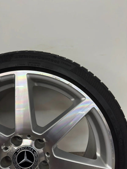 Original Mercedes C-Klasse W 204 S 204 18 Zoll AMG Winterräder Winterreifen Felgen Alufelgen A2044019802 A2044019902 225/40 R18 92V 255/35 R18 94V T-Modell Limousine Winterradsatz