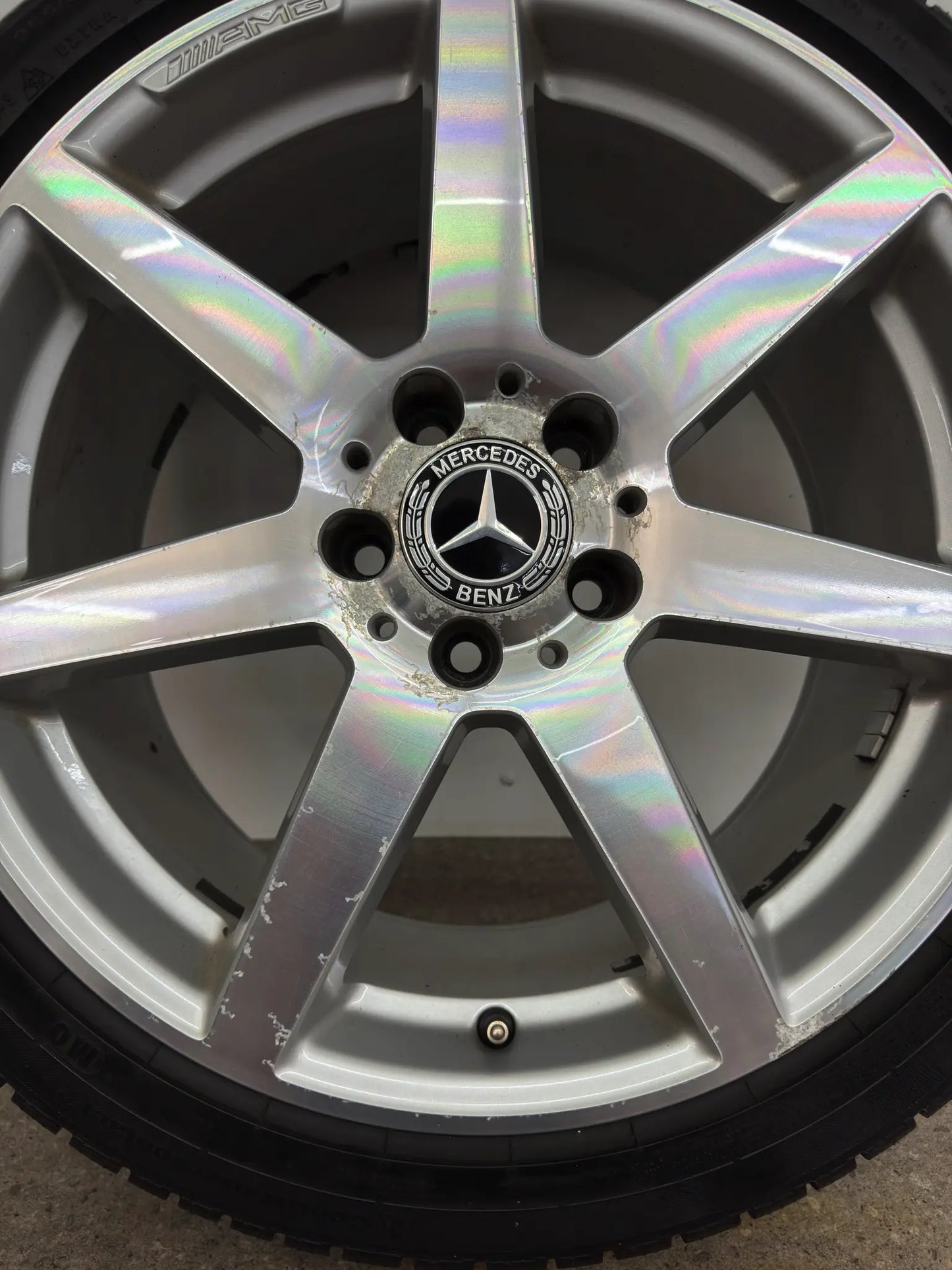 Original Mercedes C-Klasse W 204 S 204 18 Zoll AMG Winterräder Winterreifen Felgen Alufelgen A2044019802 A2044019902 225/40 R18 92V 255/35 R18 94V T-Modell Limousine Winterradsatz