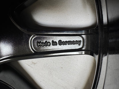 Original Mercedes E-Klasse W213 43 53 AMG 20 Zoll Felge A2134012500 Alufelge Einzelfelge W213 S213 C238 A238 9x20 ET49 Schwarz Glanzgedreht Limousine T-Modell Ersatzfelge