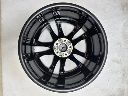 Original Mercedes E-Klasse W213 43 53 AMG 20 Zoll Felge A2134014900 Alufelge Einzelfelge W213 S213 C238 A238 8x20 ET20 Schwarz Glanzgedreht Limousine T-Modell Ersatzfelge