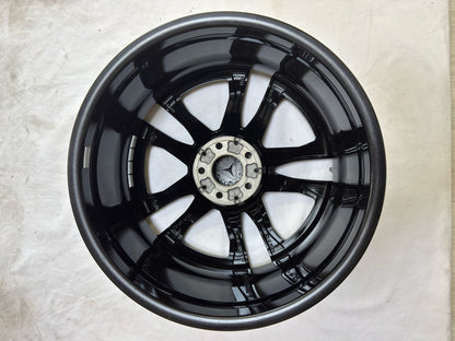 Original Mercedes E-Klasse W213 43 53 AMG 20 Zoll Felge A2134014900 Alufelge Einzelfelge W213 S213 C238 A238 8x20 ET20 Schwarz Glanzgedreht Limousine T-Modell Ersatzfelge