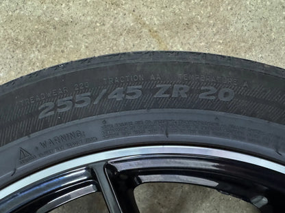 Original Mercedes GLC X 253 C 253 20 Zoll AMG Sommerräder Sommerreifen Felgen A2534015500 A2534015600 Alufelgen 255/45 R20 105Y 285/40 R20 108Y MO SUV Coupé Sport Line Schwarz Sommerradsatz