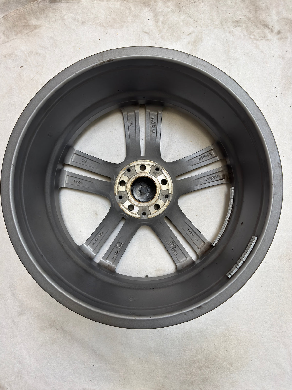 WIE NEU inkl. RDKS Original Mercedes GLE V 167 X 167 C 167 20 Zoll Felgen Alufelgen A1674012400 A1674012500 SUV Coupé Anthrazit Grau Glanzgedreht Sport Felgensatz MwSt. ausweisbar