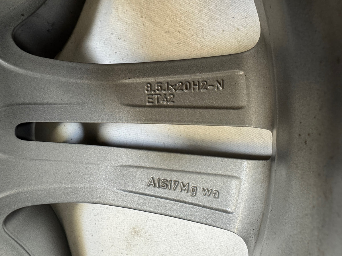 WIE NEU inkl. RDKS Original Mercedes GLE V 167 X 167 C 167 20 Zoll Felgen Alufelgen A1674012400 A1674012500 SUV Coupé Anthrazit Grau Glanzgedreht Sport Felgensatz MwSt. ausweisbar