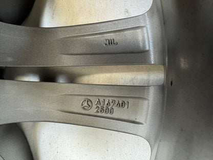WIE NEU inkl. RDKS Original Mercedes GLE V 167 X 167 C 167 20 Zoll Felgen Alufelgen A1674012400 A1674012500 SUV Coupé Anthrazit Grau Glanzgedreht Sport Felgensatz MwSt. ausweisbar