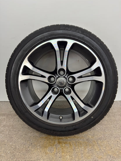 Original Opel Insignia A Twin Spoke 18 Zoll OPC Felgen Alufelgen 32026039 Gsi 8x18 ET42 5x120 Sport Line Bicolor Anthrazit Felgensatz (REIFEN NUR TRANSPORTSCHUTZ)
