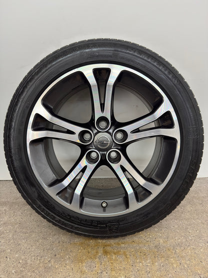 Original Opel Insignia A Twin Spoke 18 Zoll OPC Felgen Alufelgen 32026039 Gsi 8x18 ET42 5x120 Sport Line Bicolor Anthrazit Felgensatz (REIFEN NUR TRANSPORTSCHUTZ)