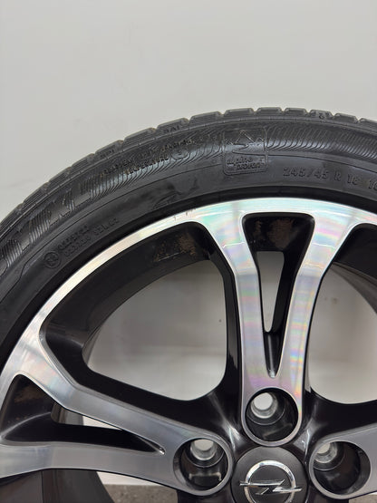 Original Opel Insignia A Twin Spoke 18 Zoll OPC Felgen Alufelgen 32026039 Gsi 8x18 ET42 5x120 Sport Line Bicolor Anthrazit Felgensatz (REIFEN NUR TRANSPORTSCHUTZ)