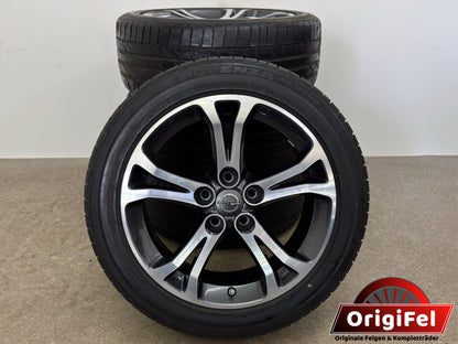 Original Opel Insignia A Twin Spoke 18 Zoll OPC Felgen Alufelgen 32026039 Gsi 8x18 ET42 5x120 Sport Line Bicolor Anthrazit Felgensatz (REIFEN NUR TRANSPORTSCHUTZ)
