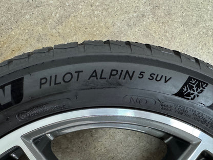 WIE NEU DOT23 Original Porsche Macan II 2 III 3 20 Zoll Winterräder Winterreifen Felgen Alufelgen 95B601025DG 95B601025DH 265/45 R20 104V 295/40 R20 106V Sport Exclusive Bicolor SUV M+S
