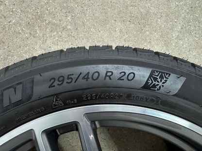 WIE NEU DOT23 Original Porsche Macan II 2 III 3 20 Zoll Winterräder Winterreifen Felgen Alufelgen 95B601025DG 95B601025DH 265/45 R20 104V 295/40 R20 106V Sport Exclusive Bicolor SUV M+S