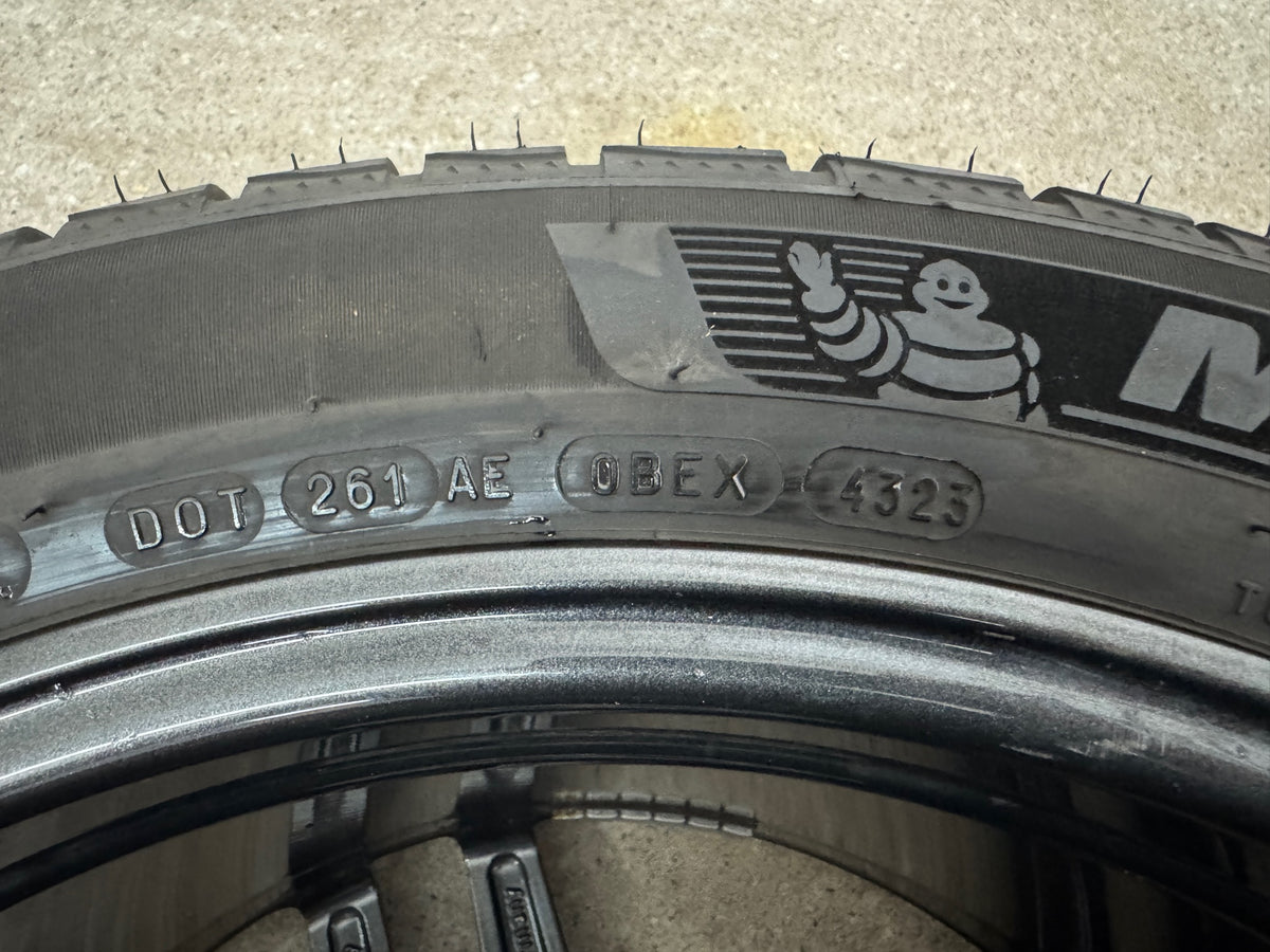 WIE NEU DOT23 Original Porsche Macan II 2 III 3 20 Zoll Winterräder Winterreifen Felgen Alufelgen 95B601025DG 95B601025DH 265/45 R20 104V 295/40 R20 106V Sport Exclusive Bicolor SUV M+S