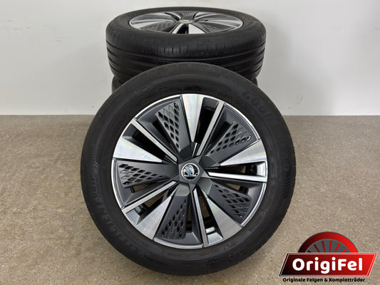 Original Skoda Karoq NU 17 Zoll Scutus Sommerräder Sommerreifen Felgen 57A601025AA Alufelgen 215/55 R17 94V 7x17 ET45 5x112 5/A601025B 57A601025AT
