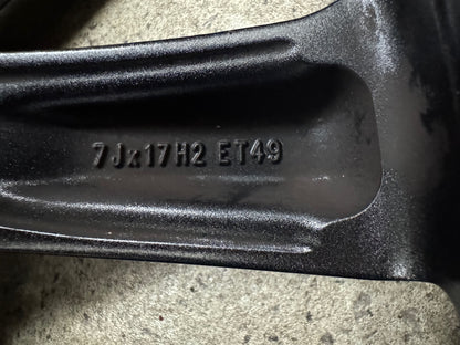 Original Skoda Octavia III 3 5E 16 Zoll Sommerräder Sommerreifen Felgen Alufelgen 5E0601025BC 5E0601025BQ 5E0601025J 225/45 R17 91W 5x112 7x17 ET49 Soleil glanzgedreht Sommerradsatz MwSt.