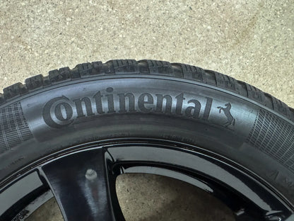 Original Skoda Octavia III 3 5E 16 Zoll Winterräder Winterreifen Felgen KBA 49473 Alufelgen 6x16 ET48 5x112 205/55 R16 91H Schwarz Kombi Limousine Winterradsatz