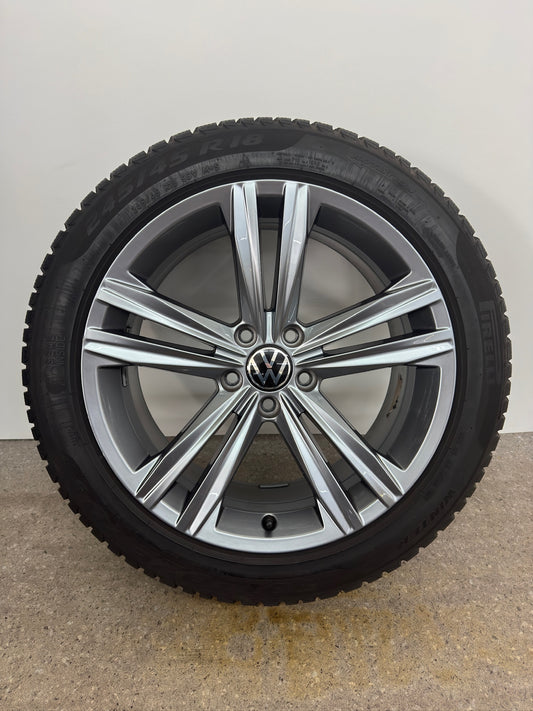 Original VW Arteon 3H Shooting Brake 18 Zoll Sebring Winterräder Winterreifen Felgen 3G8601025N Alufelgen Anthrazit R-Line 245/45 R18 96V Winterradsatz M+S MwSt. ausweisbar