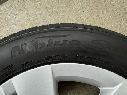 Original VW Golf VIII 8 CD 16 Zoll Norfolk Sommerräder Sommerreifen Felgen 5H0601025 Alufelgen 205/55 R16 91V 7x16 ET48 Silber 5x112