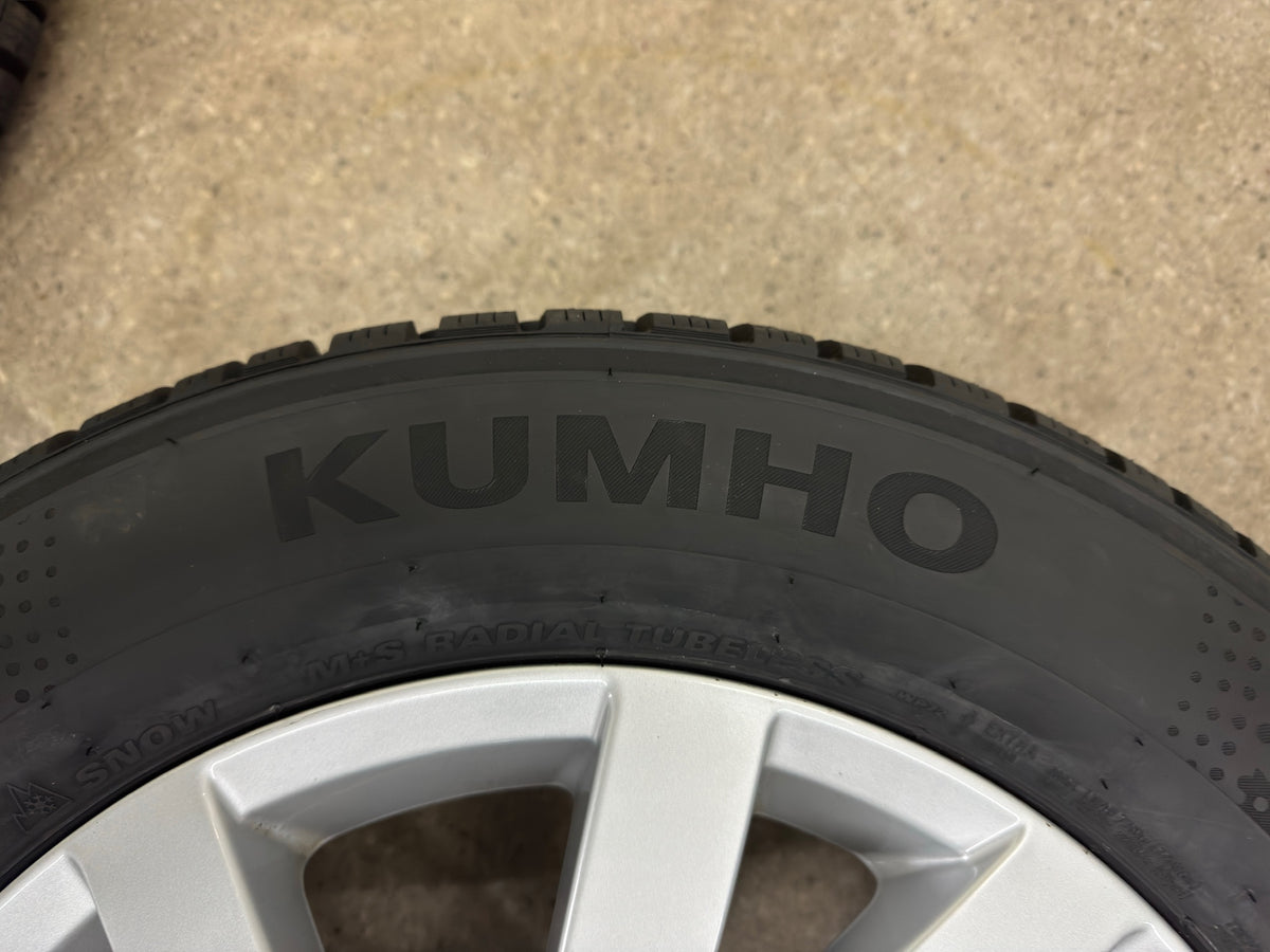 *2 neue Reifen* Original VW Passat B8 3G 16 Zoll Aragon Winterräder Winterreifen Felgen 3G0601025BJ Alufelgen Silber 215/60 R16 99H M+S 6,5x16 ET41 Limousine Variant Winterradsatz