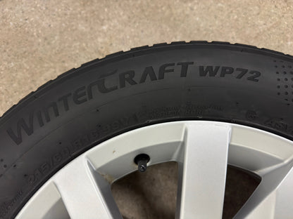 *2 neue Reifen* Original VW Passat B8 3G 16 Zoll Aragon Winterräder Winterreifen Felgen 3G0601025BJ Alufelgen Silber 215/60 R16 99H M+S 6,5x16 ET41 Limousine Variant Winterradsatz