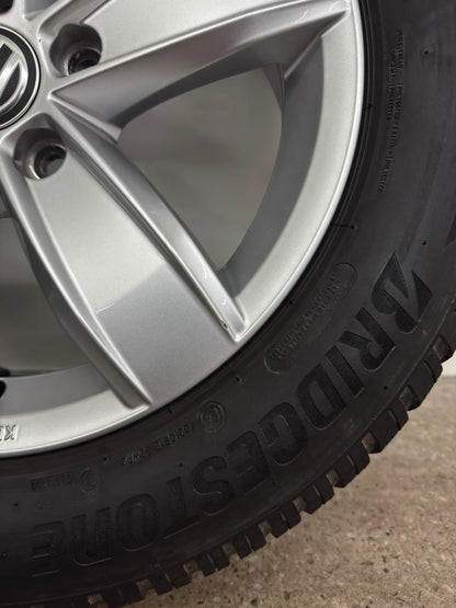 Original VW T-Roc 2GA A1 16 Zoll Corvara Felgen Alufelgen 2GA601025Q 2GA071496A Silber 6x16 ET43 Cabriolet 5x112 M+S SUV Felgensatz (REIFEN ABGEFAHREN, NUR TRANSPORTSCHUTZ MwSt.