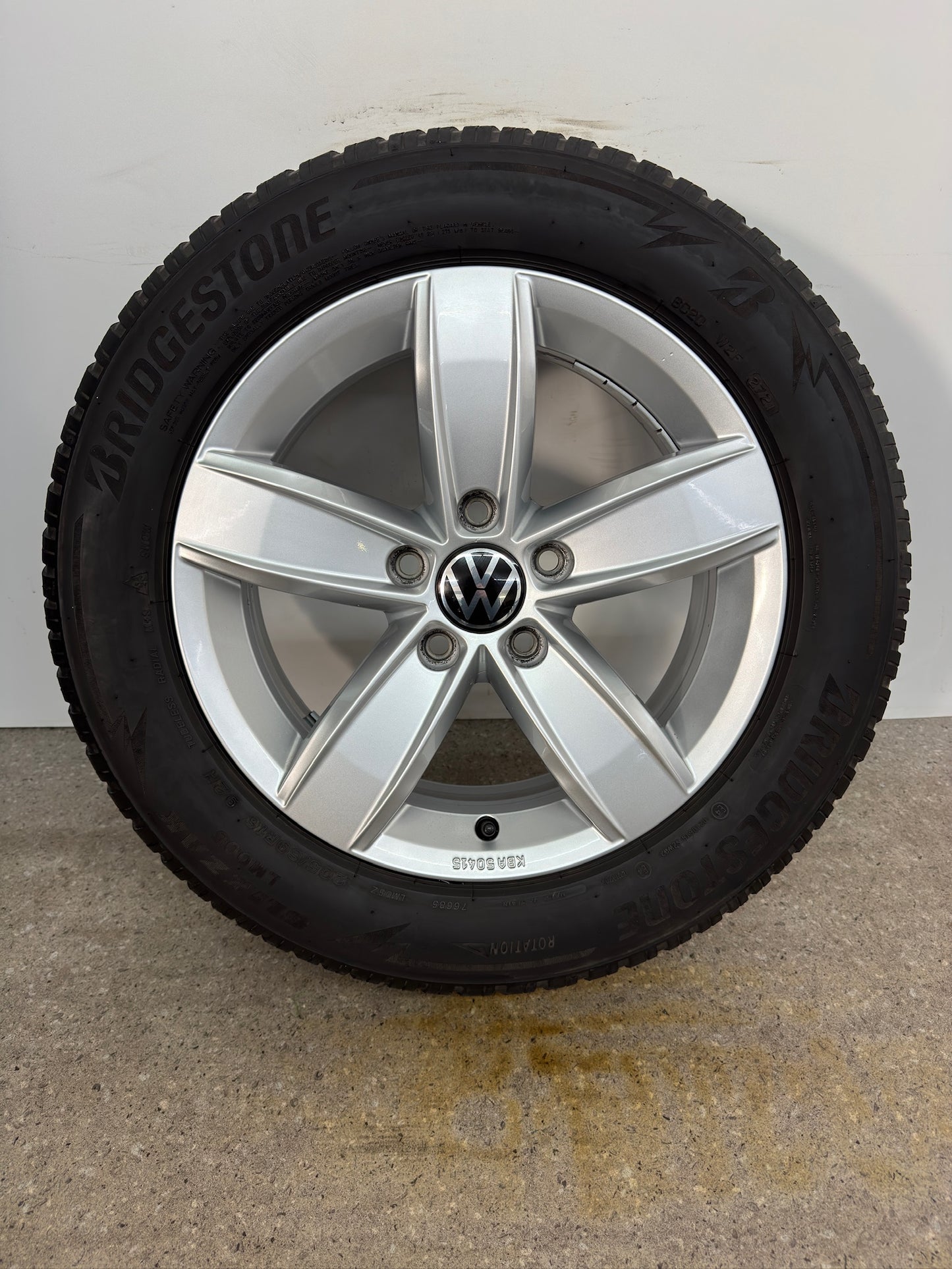 Original VW T-Roc 2GA A1 16 Zoll Corvara Winterräder Winterreifen Felgen 2GA601025Q 2GA071496A Alufelgen 205/60 R16 92H 6x16 ET43 Cabriolet 5x112 M+S SUV Winterradsatz MwSt.