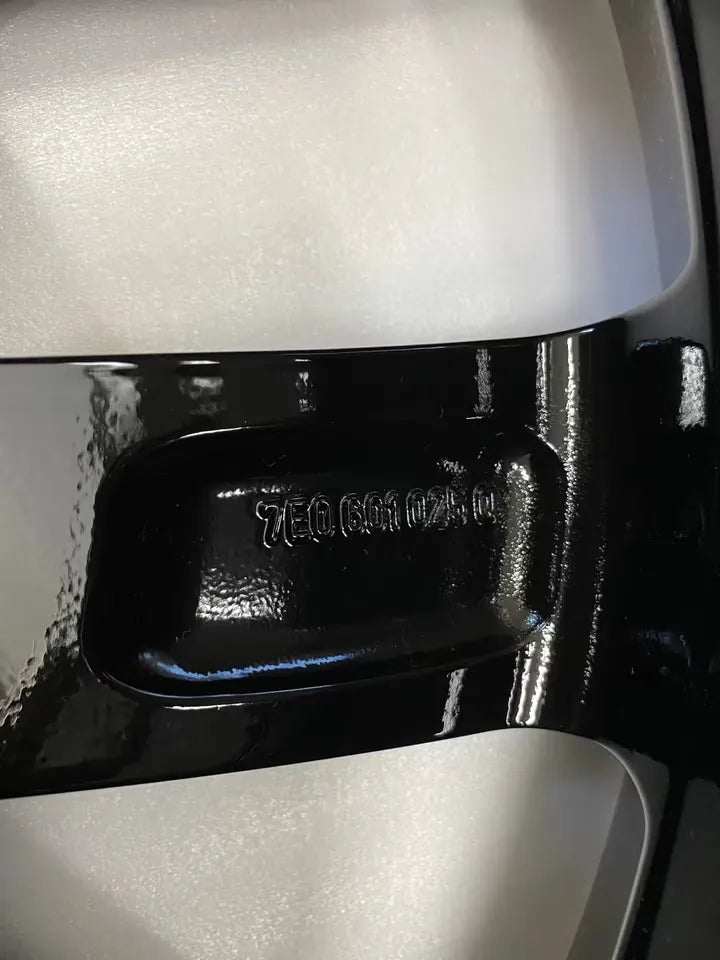 NEU* Original VW T5 T6 7E Springfield 18 Zoll Felgen 7E0601025Q Alufelgen Schwarz 8x18 ET50 5x120 T5.1 T5.2 T6.1 T6.2 Kasten Transporter Multivan Pritsche 7H 7HB 7HM Felgensatz