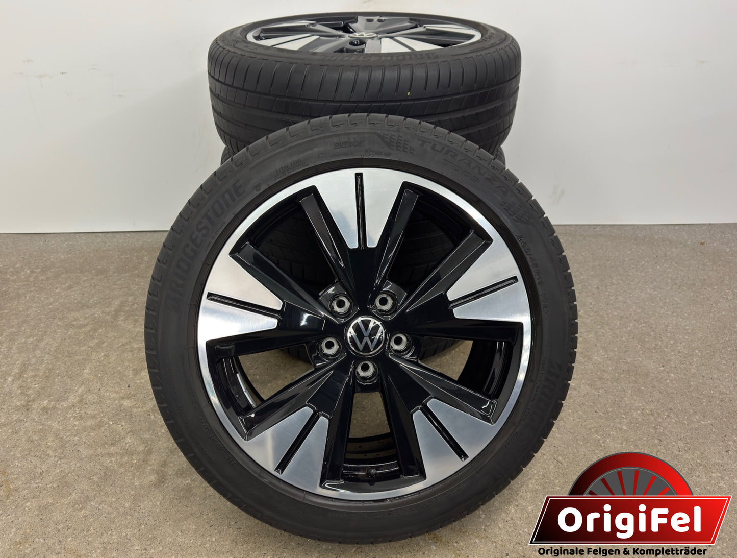 Original VW T7 Multivan Halmstad Sommerräder 7T0601025C 245/45 R19 Zoll Sommerreifen Felgen Alufelgen Bulli Van California Beach