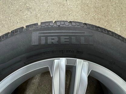 Original VW Tiguan II 2 Sebring 18 Zoll Winterräder Winterreifen Felgen 5NA601025M 5NA601025AQ Alufelgen 235/55 R18 104H M+S R-Line Silber Allspace AD1 5NA RDKS Winterradsatz