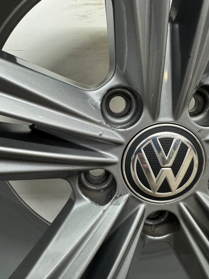 Original VW Tiguan II 2 Sebring 19 Zoll Sommerräder Sommerreifen Felgen 5NA601025E Alufelgen R-Line Allspace 255/45 R19 100V 5x112 8,5x19 ET38 SUV Anthrazit RDKS AD1 5NA 5N Sommerradsatz