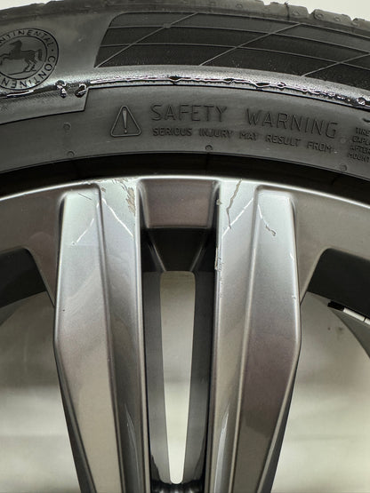 Original VW Tiguan II 2 Sebring 19 Zoll Sommerräder Sommerreifen Felgen 5NA601025E Alufelgen R-Line Allspace 255/45 R19 100V 5x112 8,5x19 ET38 SUV Anthrazit RDKS AD1 5NA 5N Sommerradsatz