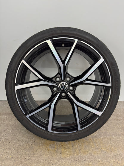 Top Zustand Original VW Tiguan R II 2 5N Estoril 21 Zoll Felgen 5NA601025AK Alufelgen AD1 5x112 8,5x21 ET38 MwSt. Brutto Felgensatz R-Line Volkswagen (REIFEN NUR TRANSPORTSCHUTZ)