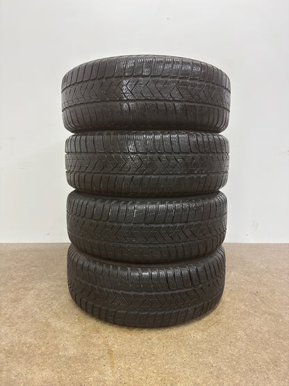 Seat Arona KJ 16 Zoll Winterräder Winterreifen Felgen Alufelgen 205/60 R16 96H Schwarz M+S 5x100 6x16 ET45 SUV Pirelli SeatInside KBA 51055 Winterradsatz MwSt. ausweisbar